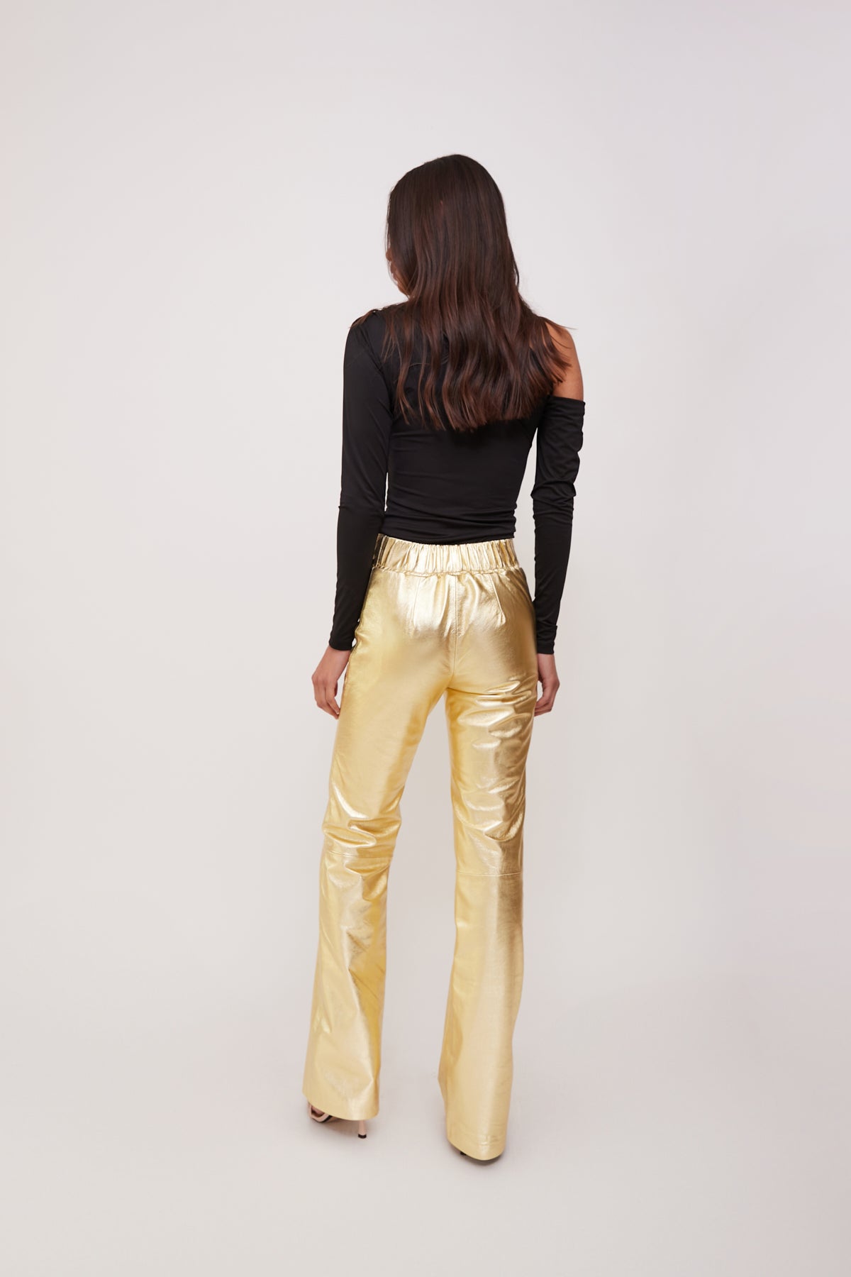 Felicia Flare Pants Gold