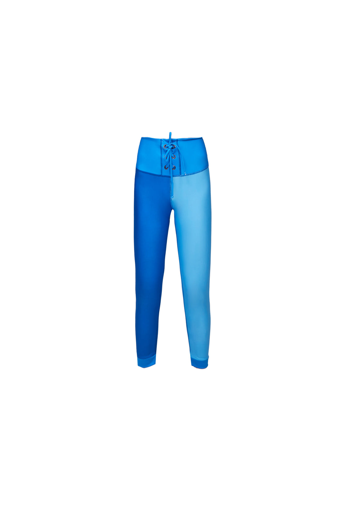 High Waist Iconic Tricolor Blue