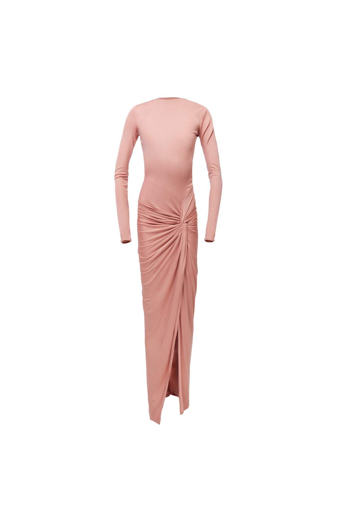Nour Silk Column Dress
