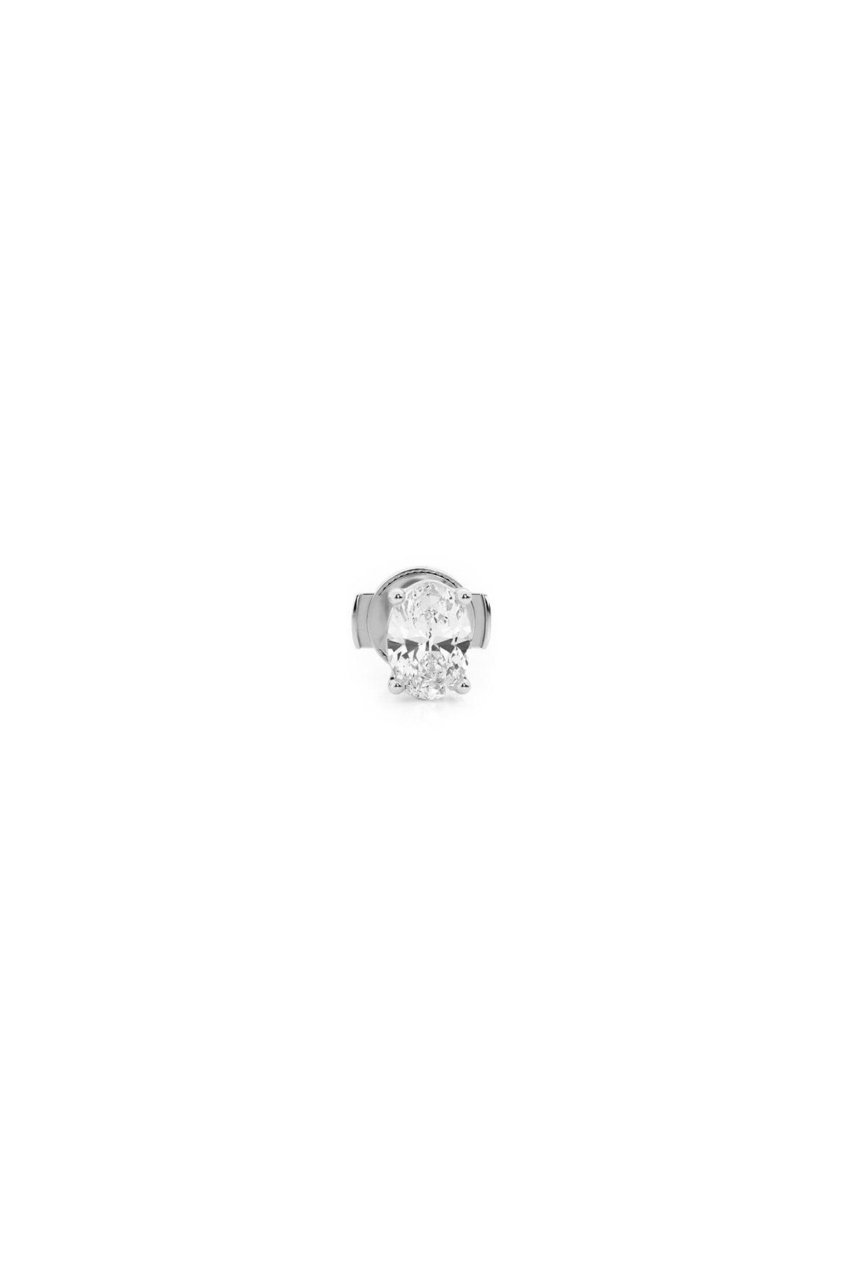 Ethereal .50ct Oval Stud