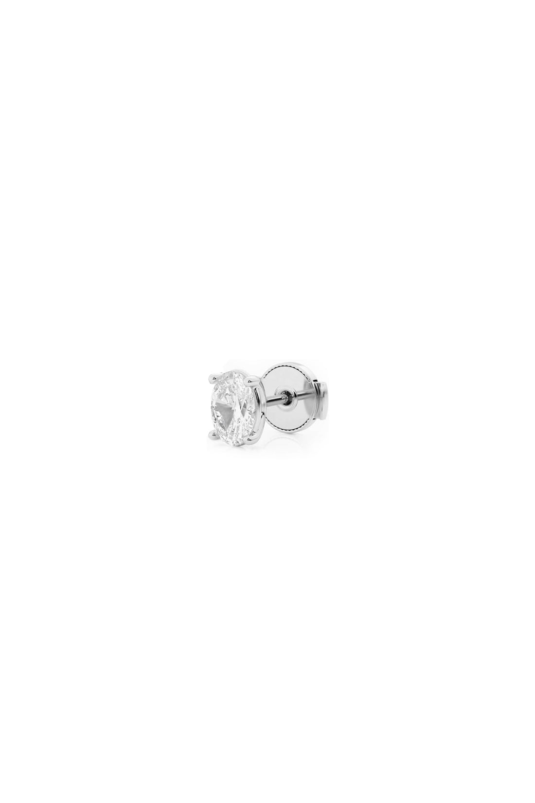 Ethereal .50ct Oval Stud
