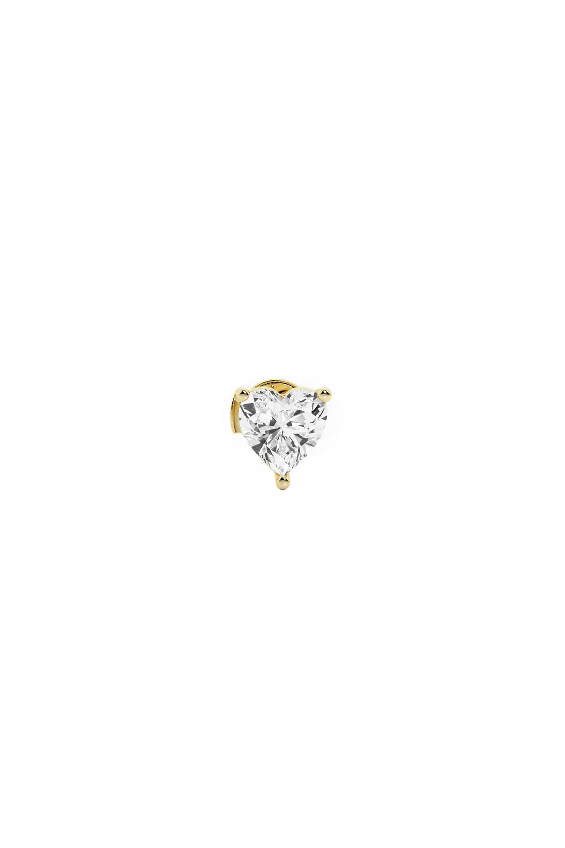 Ethereal .50ct Heart Stud
