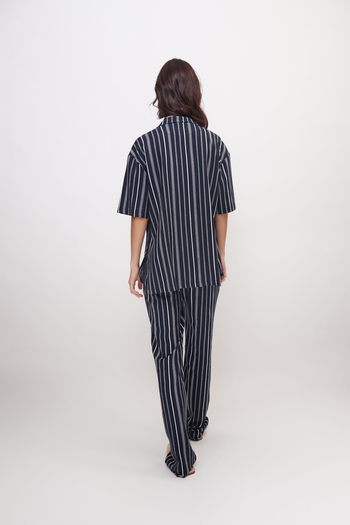 BEACH PANTS TESSA NAVY BLUE