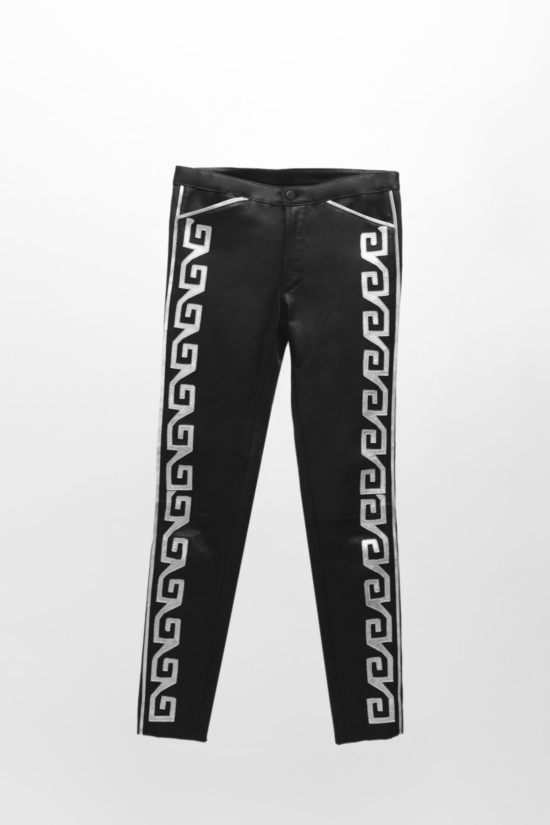 Grecas Silver Trousers